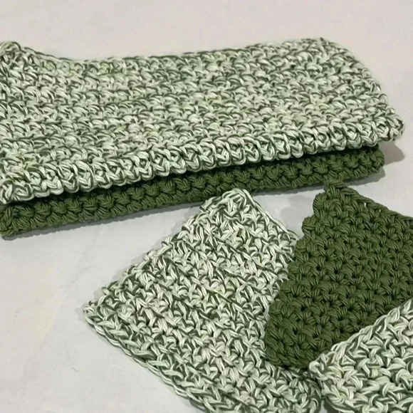 100% Cotton Handmade Washcloths & Face Scrubbies - Picture 3 of 7